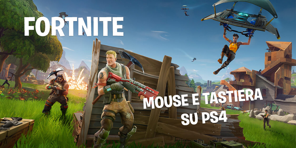 fortnite mouse e tastiera ps4