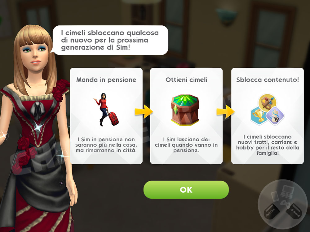 The Sims Mobile - Pensione